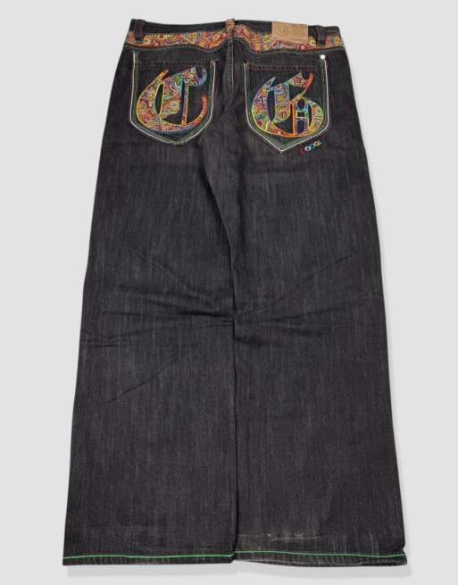 Vintage 38W 32L Coogi jeans in black