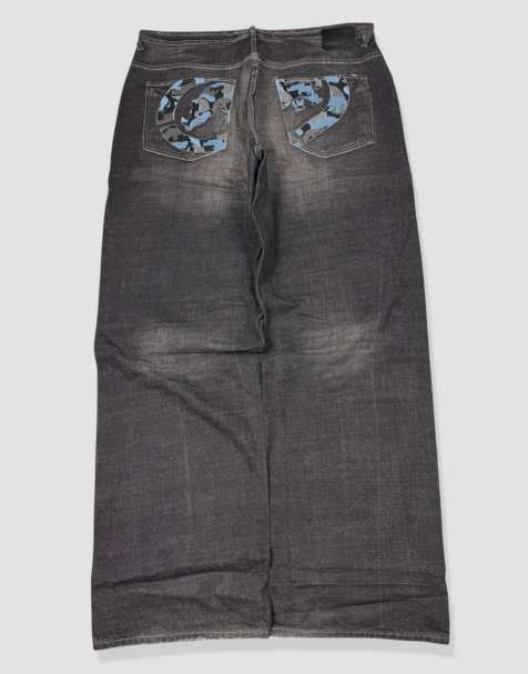 Vintage 38W 32L Ecko Unltd jeans in black - view 1