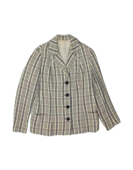 Vintage 4 Button Blazer Jacket UK 12 Medium