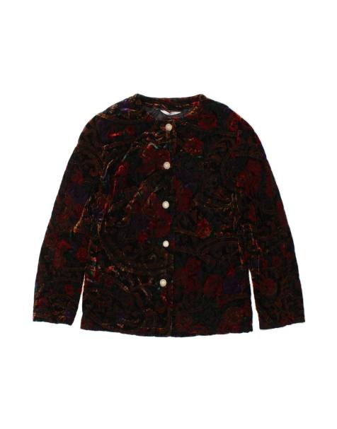 Vintage 5 Button Blazer Jacket EU 40 Medium In Multicoloured Floral - view 1