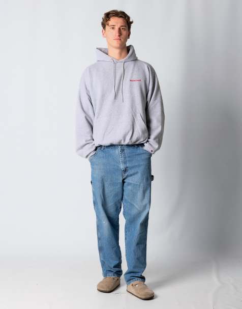 Vintage 560 36x30 Denim Carpenter Baggy Jeans Light Blue - view 1