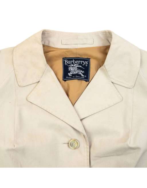 Vintage 80s Burberry Commuter II Trench Jacket Size XL, 4 of 4