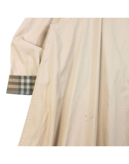 Vintage 80s Burberry Trench Jacket Size XL, 7 of 7