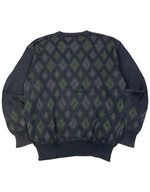 Vintage 80s Dior Monsieur Pattern Jumper Size XS, 2 of 6