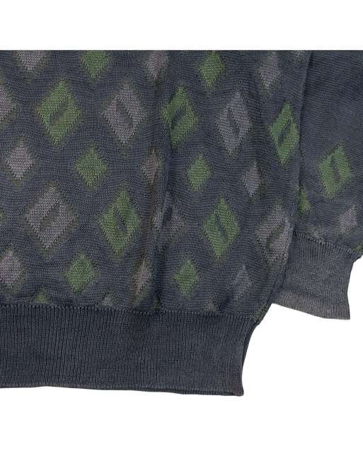 Vintage 80s Dior Monsieur Pattern Jumper Size XS, 5 of 6