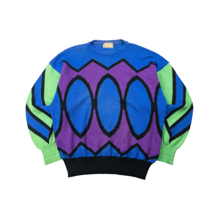 Vintage 80s Gianni Versace Wool Jumper Size M | ASOS
