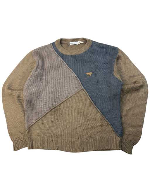 Vintage 80s Giorgio Armani Knitted Wool Jumper Size S | ASOS