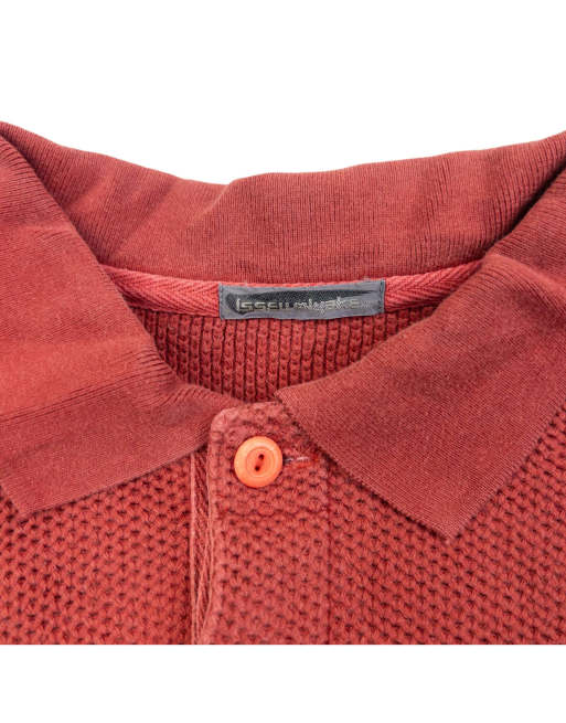 Vintage 80s Issey Miyake Knit Polo Jumper Size S, 4 of 4