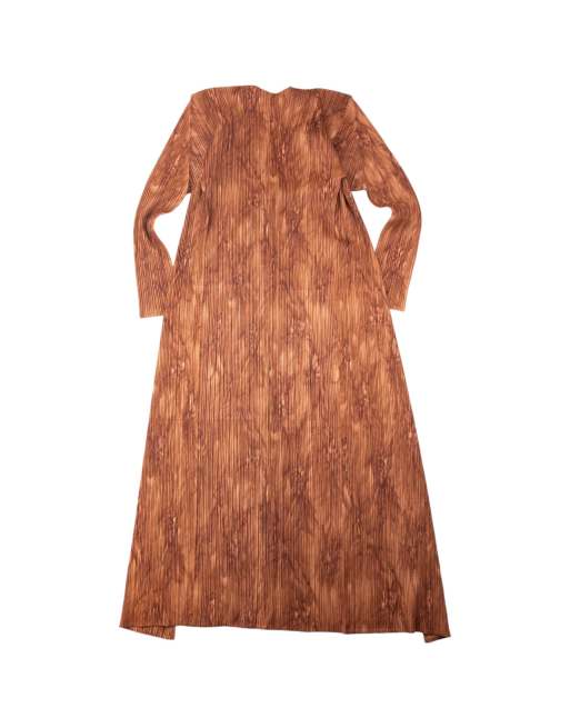Vintage 80s Pleats Please By Issey Miyake Pleated Longline Wrap Cardigan Size S, 2 of 4