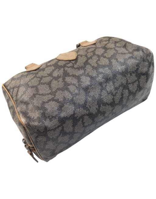 Vintage 80s YSL Yves Saint Laurent Pattern Leather Handbag, 6 of 7