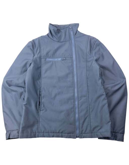 Vintage 90s Armani Jeans Asymmetric Zip Up Jacket Size M