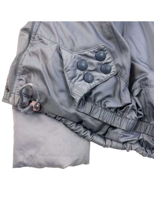 Vintage 90s Armani Jeans Zip Up Puffer Jacket Size M, 5 of 7