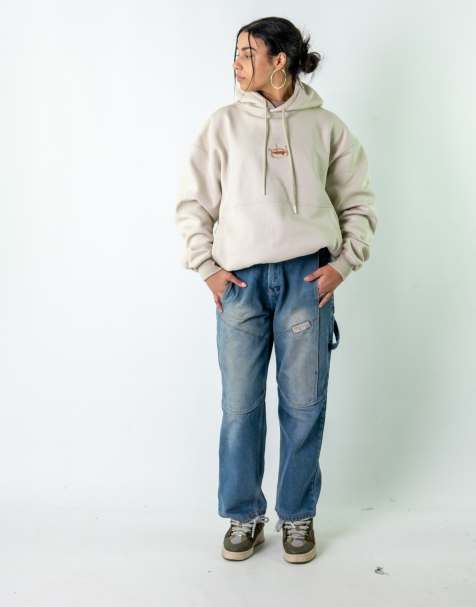 Vintage 90s Baggy (33x30) Jeans Blue Denim - view 1