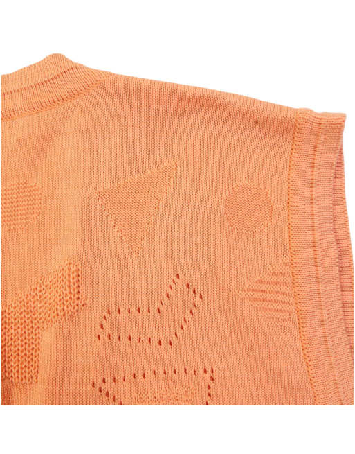 Vintage 90s Balenciaga Golf Button Up Sweater Vest Size M, 6 of 6