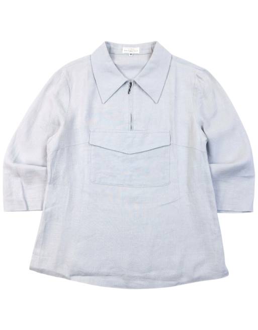 Vintage 90s Balenciaga La Mode Q Zip Shirt Size S, 1 of 5