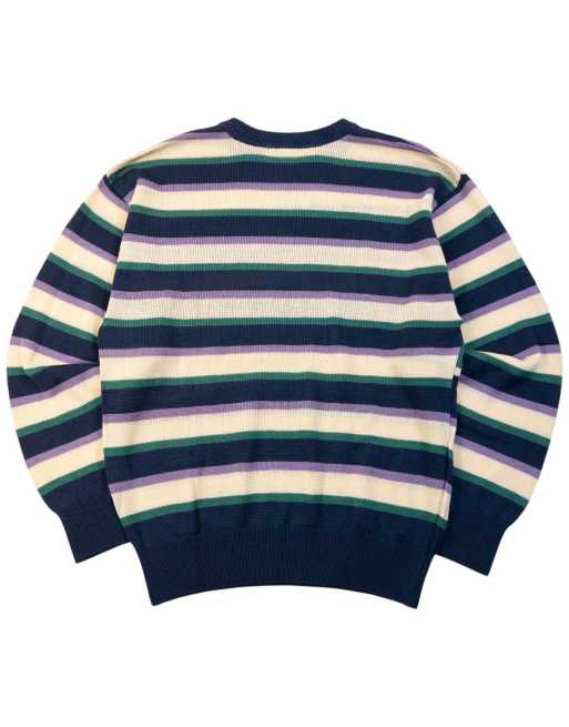 Vintage 90s Balenciaga Sports Striped Knit Jumper Size S, 2 of 4