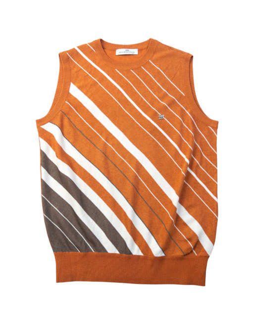 Vintage 90s Balenciaga Striped Sweater Vest Size M