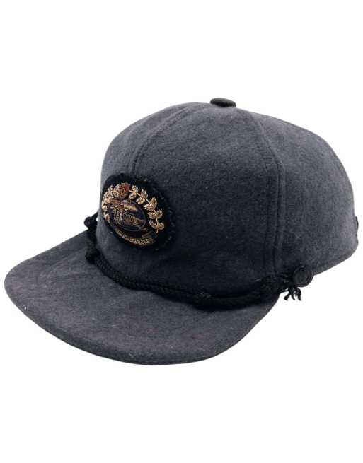 Vintage 90s Burberry Crest Wool Hat, 1 of 4