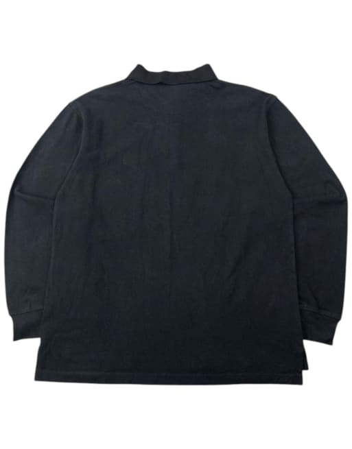 Vintage 90s Burberry Long Sleeve Polo Shirt Size S, 2 of 4