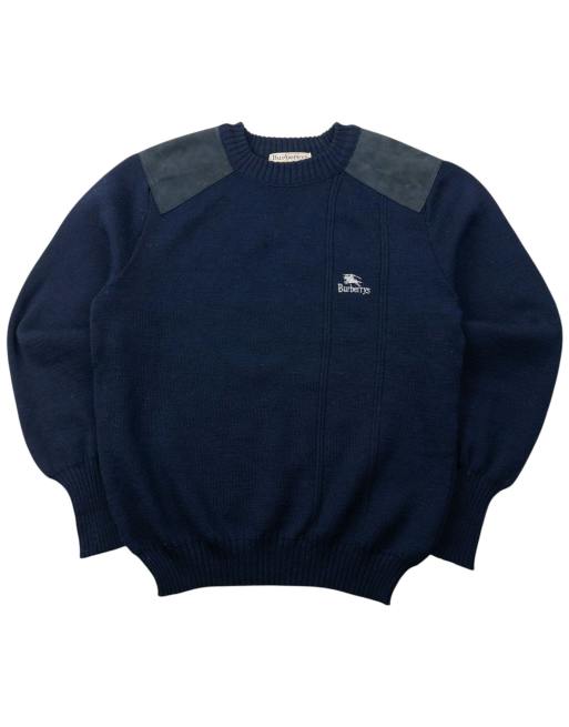 Vintage 90s Burberry Wool Jumper Size S