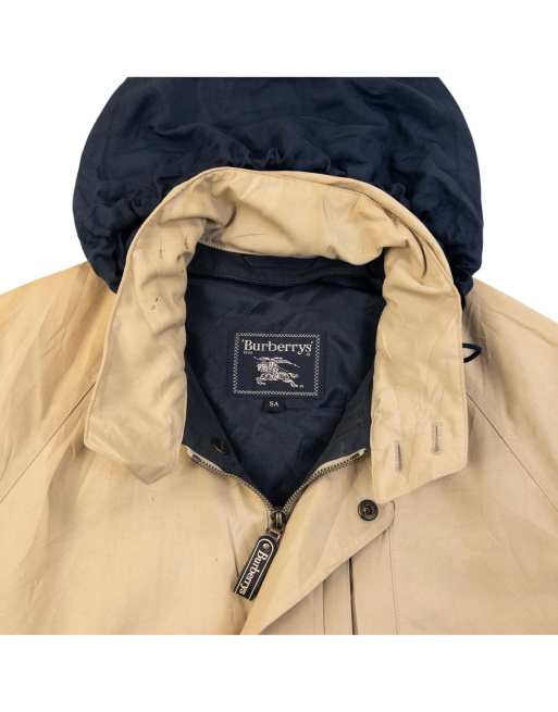 Vintage 90s Burberry Zip Up Jacket Size XS in Beige, 3 of 7