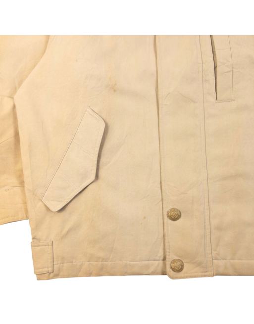 Vintage 90s Burberry Zip Up Jacket Size XS in Beige, 6 of 7