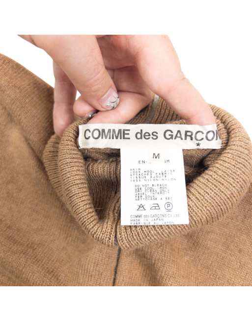 Vintage 90s Comme Des Garçons Knit Turtleneck Jumper Size S | ASOS