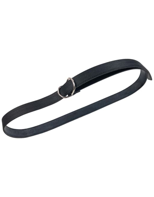Vintage 90s Comme Des Garçons Ribbed Leather Belt Size M, 1 of 7