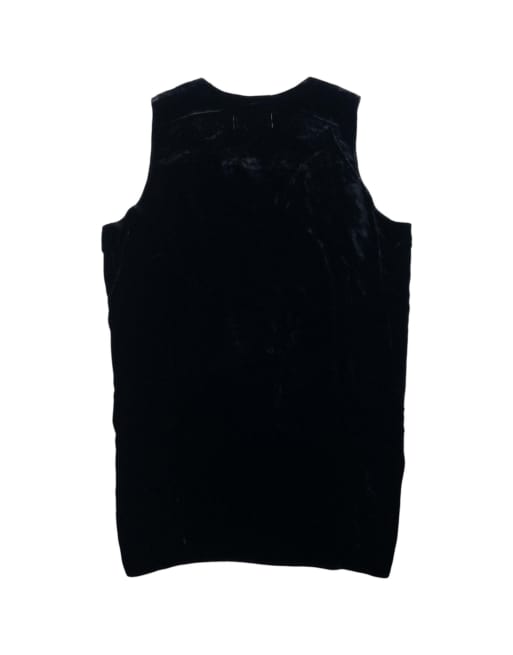 Vintage 90s Comme Des Garçons Robe De Chambre Velour Top Size M, 2 of 4