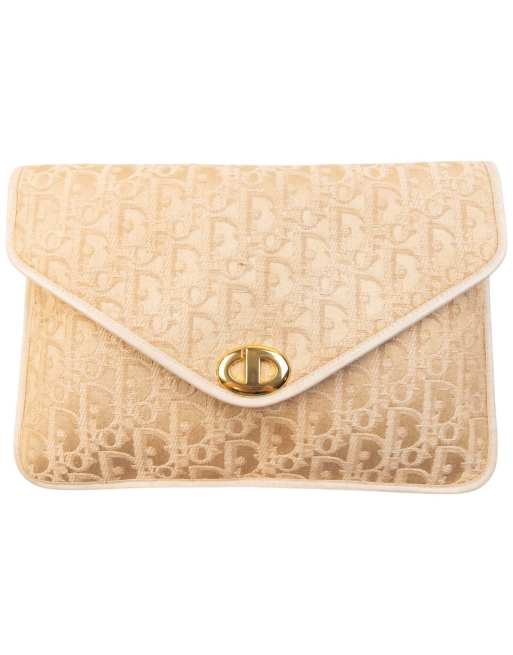 Vintage 90s Dior Monogram Clutch Bag, 1 of 4