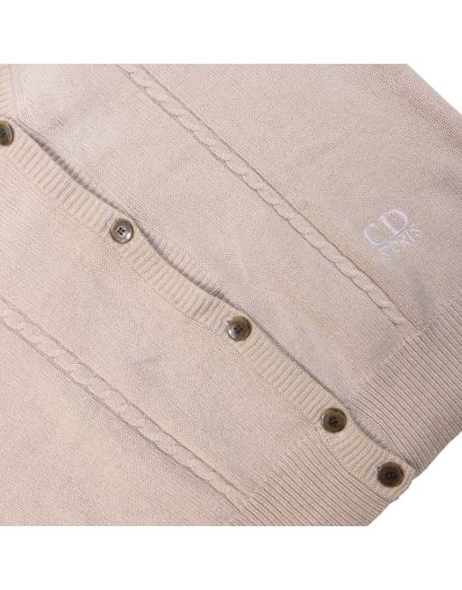 Vintage 90s Dior Sports Button Up Wool Sweater Vest Size M, 5 of 6
