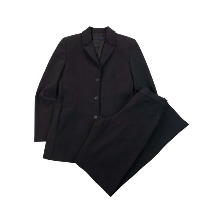 Vintage 90s Emporio Armani Jacket & Trousers Suit Set Size S | ASOS