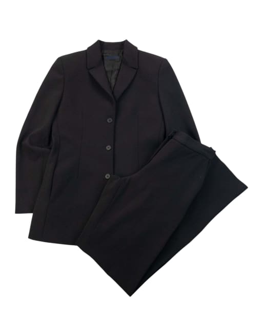 Vintage 90s Emporio Armani Jacket & Trousers Suit Set Size S