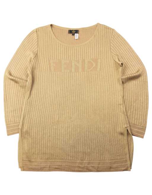 Vintage 90s Fendi Lightweight Jumper Size XL