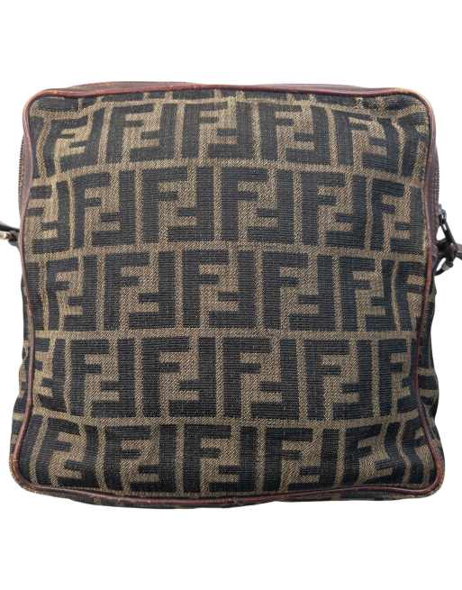 Vintage 90s Fendi Monogram Crossbody Bag, 3 of 4