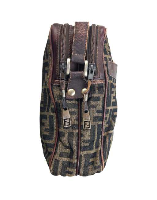 Vintage 90s Fendi Monogram Crossbody Bag, 4 of 4