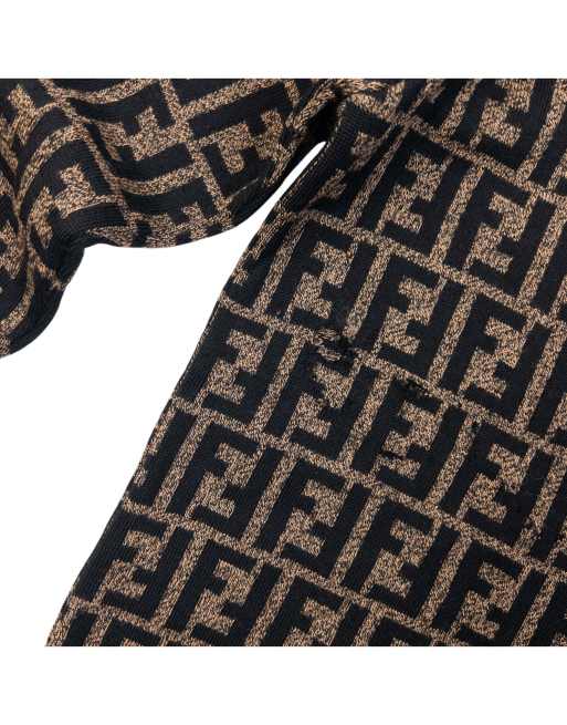 Vintage 90s Fendi Monogram Wool Jumper Size M, 5 of 5