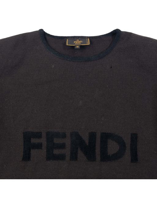Vintage 90s Fendi Wool Jumper Size L, 3 of 7