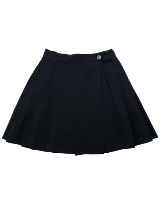 Vintage 90s GAP Pleated Wrap Mini Skirt Size W24, 1 of 4