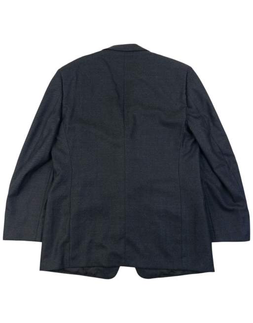 Vintage 90s Gianni Versace Couture Wool Jacket & Trousers Suit Size L, 3 of 7