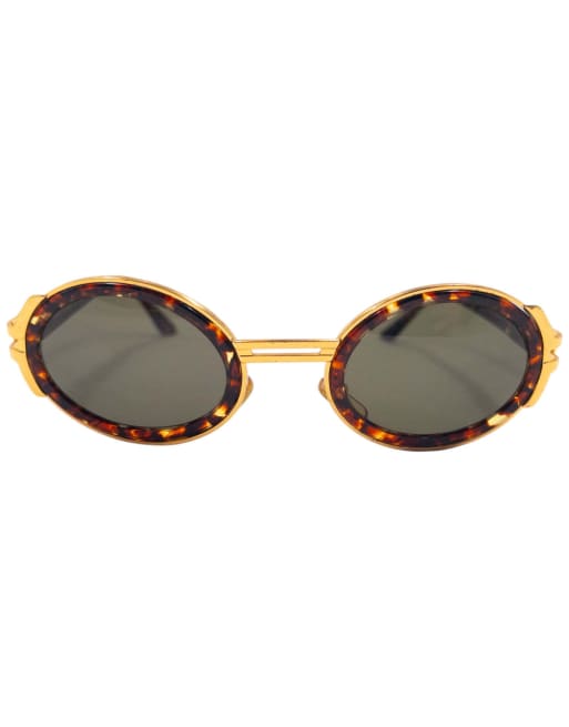 Vintage 90s Gianni Versace Tortoise Shell Sunglasses, 2 of 4