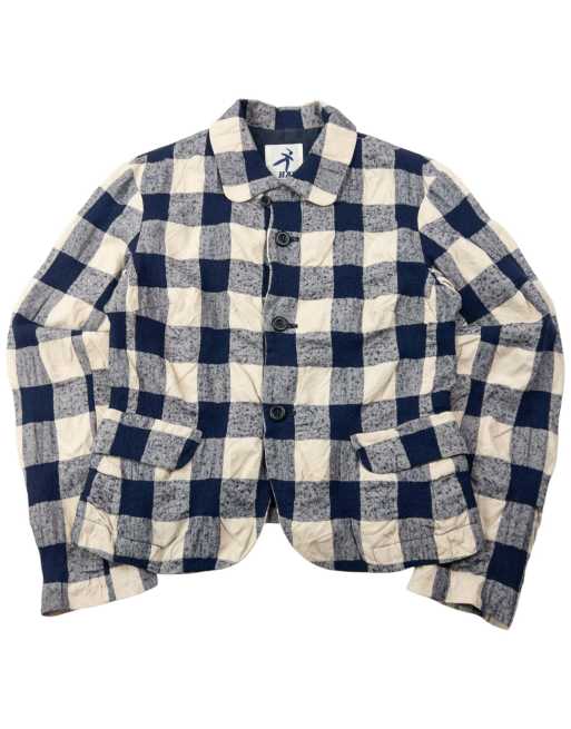 Vintage 90s Hai Sporting Gear By Issey Miyake Checkered Jacket
