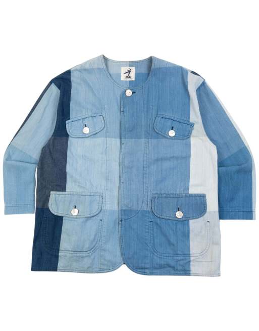 Vintage 90s Hai Sporting Gear By Issey Miyake Denim Jacket Size L, 1 of 7