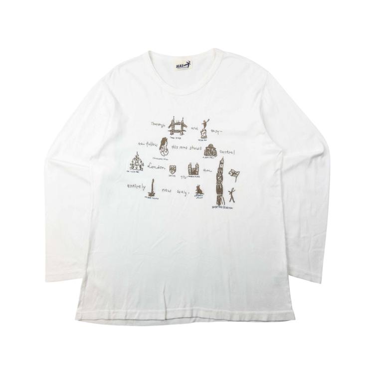 Vintage 90s Hai Sporting Gear By Issey Miyake Embroidered Long