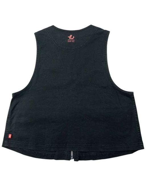 Vintage 90s Hai Sporting Gear By Issey Miyake Gilet Vest Size XS in Black, 2 of 4