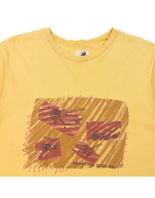 Vintage 90s Hai Sporting Gear By Issey Miyake Graphic T Shirt Size S, 4 of 7