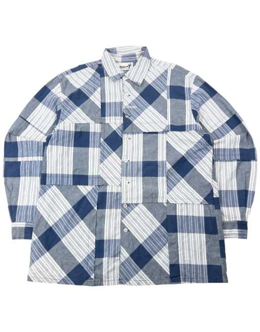 Vintage 90s Hai Sporting Gear By Issey Miyake Long Sleeve Button Up Shirt Size M
