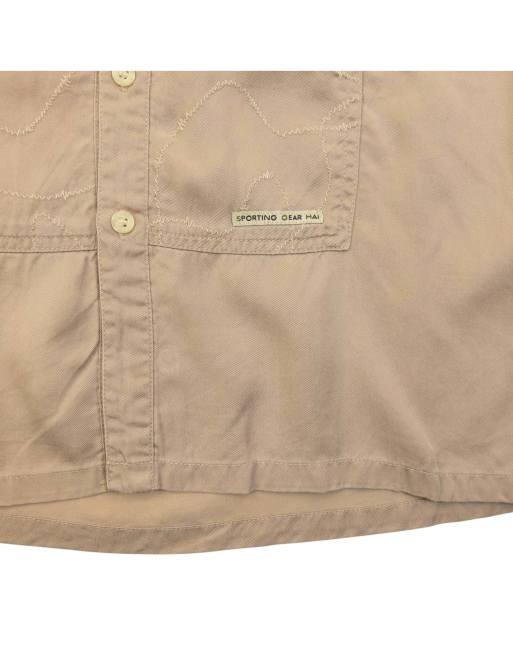Vintage 90s Hai Sporting Gear By Issey Miyake Long Sleeve Button Up Shirt Size XS, 4 of 4