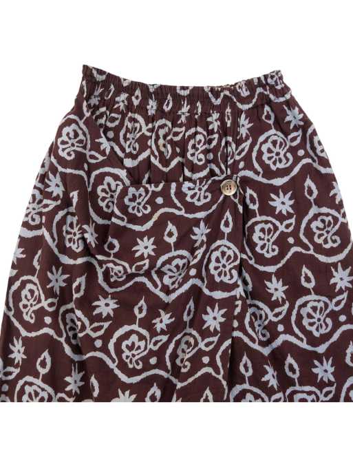 Vintage 90s Hai Sporting Gear By Issey Miyake Pattern Skirt One Size, 4 of 4
