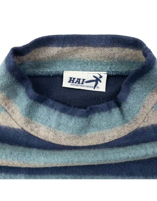 Vintage 90s Hai Sporting Gear By Issey Miyake Striped Jumper Size S, 4 of 4